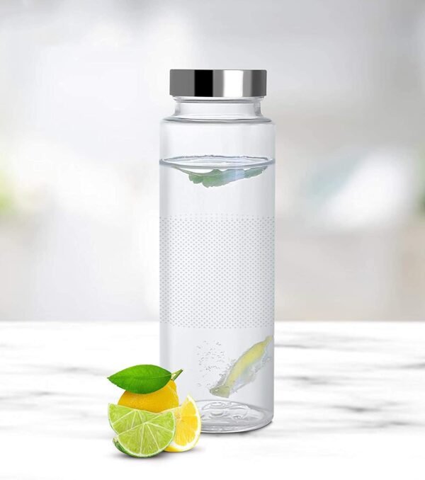 KiKiluxxa Milk Glass Water Bottle for Kids Car Travel Sipper 500ml - School Picnic Sipper Leak Proof Bottle - Easy to Carry Water Bottle (Baxy 500ml Bottle 2) - Image 5